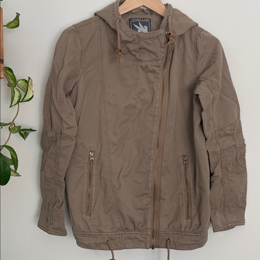 Spiewak Olive Hooded Jacket